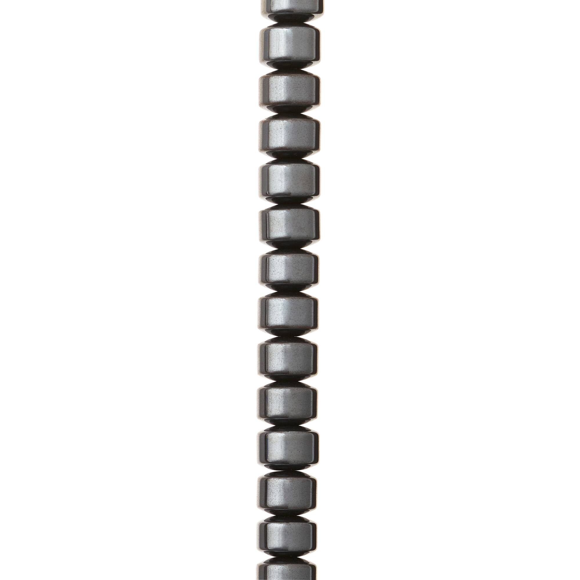 Hematite Rondelle Beads, 8mm by Bead Landing™
